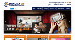Desktop Screenshot of dragma3d.com